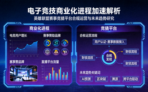 电子竞技商业化进程加速解析英雄联盟赛事竞猜平台的合规运营与未来趋势研究配图